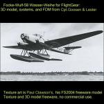 Focke-Wulf Fw 58 floatplane