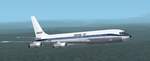 FS2002
                  Aircraft: AI friendly gMax created Boeing 707-320 (v1) in Demonstrator
                  livery. 