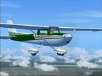 FS2004
                  Cessna 150 Aerobat Green & Maroon
