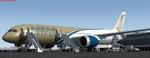 FSX/P3D>v4 Boeing 787-9 Gulf Air Package