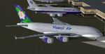 FS2004
                  Airbus A380 Hawaii Air Textures only
