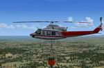 FS2004/FSX
                  Bell 412 Bambi Bucket Package.