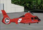 FS2004
                  HH-65B Dauphin CGAS Detroit Textures only