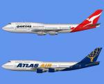 iFly Jets mighty 747-400 Livery set