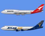 iFly Jets mighty 747-400 Livery set 