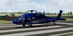 FSX/P3D H60 Heli-1 UH-60A N82WL Textures (Forest fire season in Chile 2025)