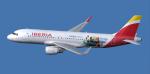 FS2004/FSX Iberia "75 anos volando a Puerto Rico" Airbus A320-214 (EC-MCS)