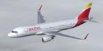 FS2004/FSX Iberia "Pope Leo XIV logo" Airbus A320-216 (EC-LXQ)