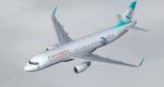 FS2004/FSX Freebird Airlines "25 Years in the Skies" Airbus A320-214 (TC-FHZ)