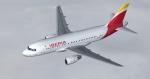 FS2004/FSX Iberia Airbus A319-111 (EC-LEI)