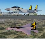 Iris F-15 package FSX native Pack 8 for P3D and FSX