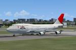 FSX
                  Boeing 747-400 JAL Textures