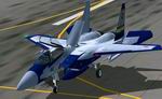 FS2004                   JASDF F15J in 20th Anniversary Colour Scheme for 306TFS Textures