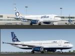 FSX/P3D > v4  Airbus A320-200 Jetblue Multi Livery package