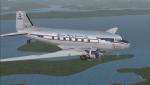 FSX/P3D Douglas DC-3 Johnson Flying Service textures