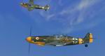 Bf
                  109G_10 in the colors of Werner Molders as Kommandore, JG51