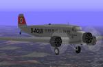 CFS/FS98 Junkers Ju52/3m Lufthansa.