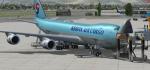 Korean Air Cargo Boeing 747-800 with advanced VC