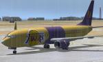 Boeing 737-800 Los Angeles Lakers Textures