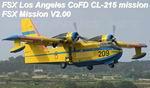 FSX Los Angeles CoFD CL-215 mission V2.00