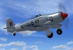 FSX/P3D v3,v4,v5 Hawker Sea Fury singleseater