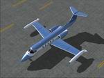FS2004                  Lear 35 Blue and Silver textures only