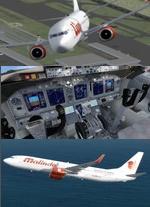 FSX/P3D V3 & 4 Boeing 737-900 Lion Air Group 8 livery package