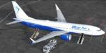 FSX/P3D 3/4 Boeing 737 Max 8 Blue Air Package