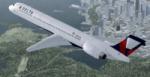 FSX/P3D  McDonnell Douglas MD-90 Delta package