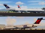 P3D Native McDonnell Douglas MD-90 Delta and Saudi packages