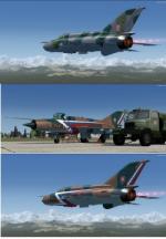 FSX/P3D MiG-21 MF Multi Livery Pack 1