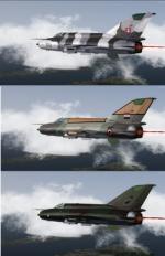 FSX/P3D MiG-21 MF Multi Livery Pack 3