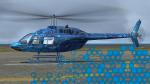 FSX/P3D Bell206B Tech Blue Texture HD