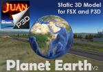 Planet Earth's static 3D model v2 - FSX/P3D