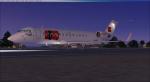 Bombardier CRJ-200 G-MKSA Coldplay Jet