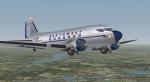 FSX/P3D Douglas DC-3 Northwest textures