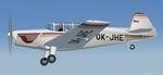 FS2004/FSX Zlin Z-126 Trainer OK-JHE Textures