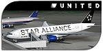 FSX/ FS2004 United Airlines "Star Alliance" Boeing 777-200ER