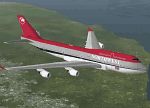 Project
                  747 Boeing 747-400 Northwest Airlines