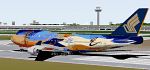 Project
                  747 Boeing 747-400 Singapore Airlines Tropical Megatop for FS2000