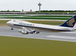FS2000
                  Project 747 Boeing 747-400 Singapore Airlines Version II 