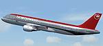FS2004
                  Airbus A320-200 CFM Northwest Airlines old colors