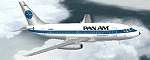 Pan
                  Am Boeing 737-200 Clipper