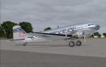 FSX/P3D DC-3 Pan American textures