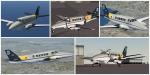 FSX  Beech 99 /C99 Wagair Textures