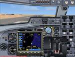 FSX 2D Panel turboprop Fokker F-50