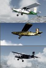 P3D V3 & 4 / FSX Pilatus PC-6 Turbo Porter 3 livery Package 1