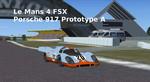 Le Mans 4 FSX Porsche 917 Series