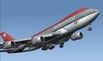 FS2004
                  Boeing 747-200 Northwest Airlines Old Colors