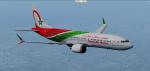 FSX/P3D Boeing 737-Max 8 Royal Air Maroc  package with new Max VC